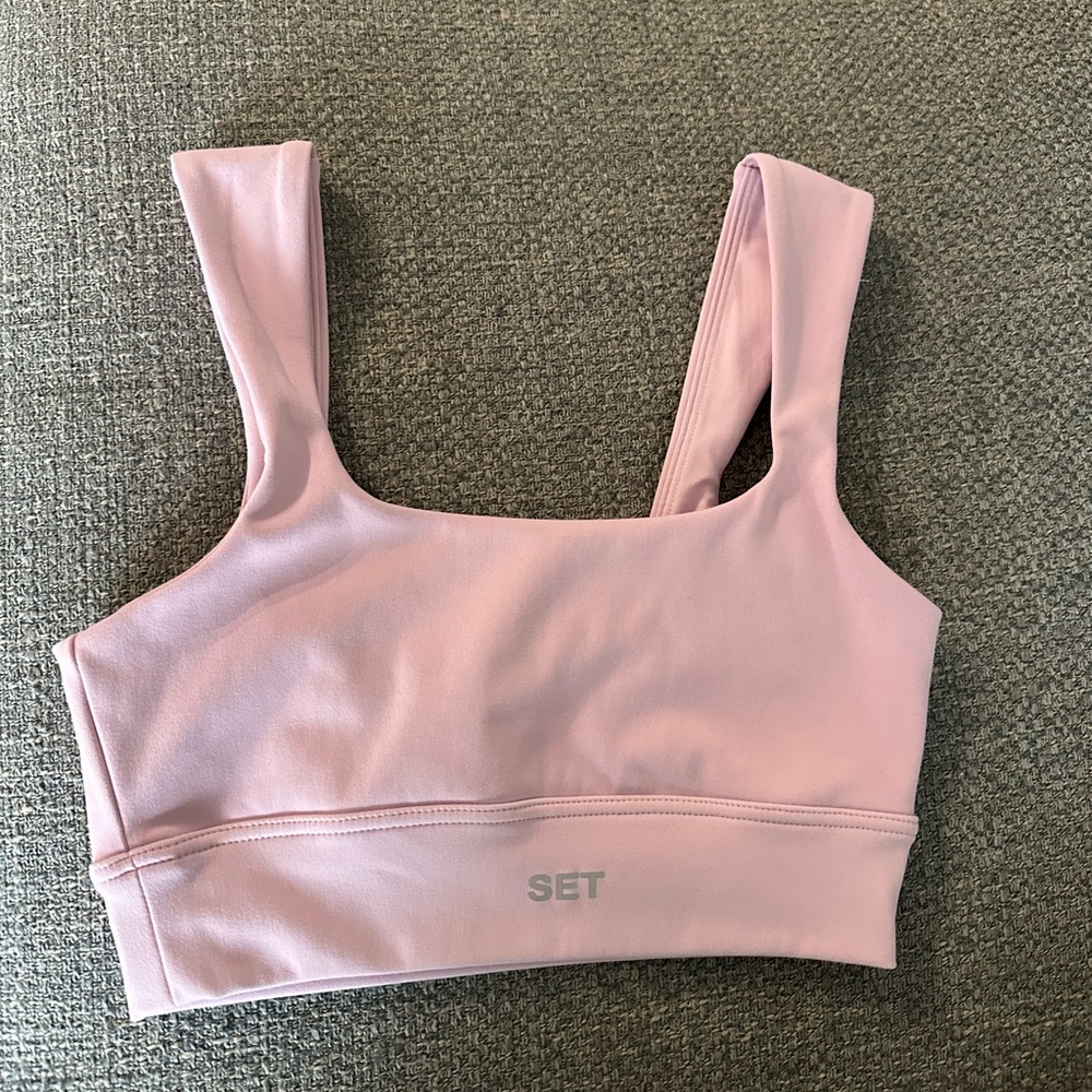 Set active pink luxform sports bra